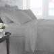 1000/1200 Thread Count Bedding Items Egyptian Cotton Silver Grey Solid All Sizes