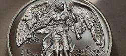 1908 Summer Olympic Medal Tribute 2 Oz. 999 Fine Silver 39mm Intaglio