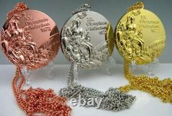 1972 Germany Munich Olympic Gold /Silver /Bronze Medals Set Exact Replica