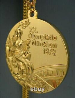 1972 Germany Munich Olympic Gold /Silver /Bronze Medals Set Exact Replica