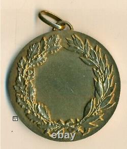 1975 Gold Olympic Fencing Medal Unnamed 68g Sterling Silver Guilt in Gold