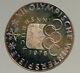 1976 Austria Innsbruck Winter Olympic Games Prf Silver 100 Schilling Coin I94253