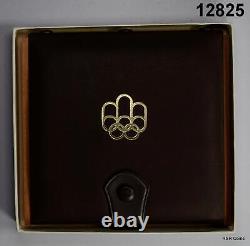 1976 Canada Olympics Montreal 4 Coin Silver Set Box/ Coa Gems! #12825
