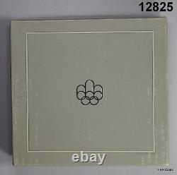 1976 Canada Olympics Montreal 4 Coin Silver Set Box/ Coa Gems! #12825