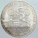 1976 Innsbruck Buildings Winter Olympic Games Austria Large Silver Coin I90097