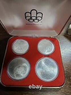 1976 Montreal Olympic Coin Set Series 4 With Mint Holder