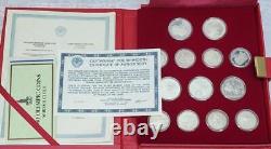 1980 Moscow Olympics 28 Coin Set 1977 thru 1980 USSR Silver Proof ASW. 20.25