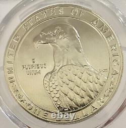 1983-P $1 Dollar Silver Olympic Discus Thrower PCGS MS-70
