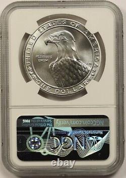 1983-S Olympics Discus Thrower $1 NGC MS 70 Silver Modern Commemorative Dollar