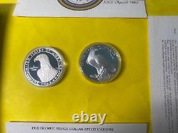 1984 & 1983 Olympic Silver Dollar United States Mint