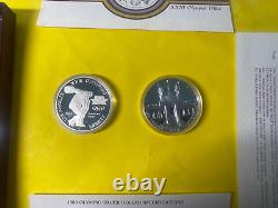 1984 & 1983 Olympic Silver Dollar United States Mint
