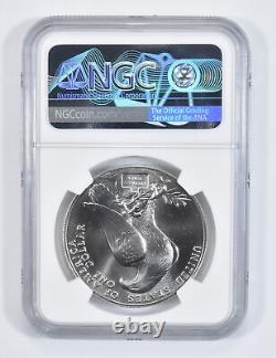 1984 P Olympic LA Commemorative Silver Dollar NGC MS70