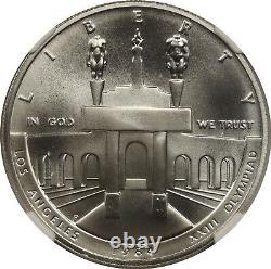 1984-P Olympics Coliseum $1 NGC MS 70 Modern Commemorative Silver Dollar