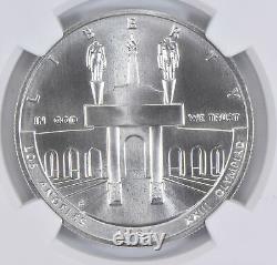 1984 S Olympic LA Commemorative Silver Dollar NGC MS70