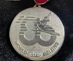 1986 BeiJing World gymnastics Championships Silver Medal