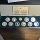 1988 Canada Calgary Olympic Winter Games Coin Set, Great Condition With Case