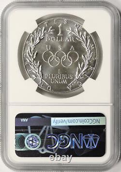 1988-D Olympics $1 Commemorative Silver Dollar NGC MS70
