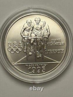 1995 Centennial Olympic Games 4-Coin Uncirculated Set #2 in OGP witho COA