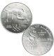 1996-d $1 Olympic High Jumper Commemorative Silver Dollar Uncirculated Ogp Nocoa