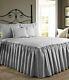 1 Piece 800tc Egyptian Cotton Quilted Ruffle Bed Spread 25 Drop All Size &color