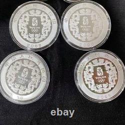 2008 China 10YUAN 2008 Beijing Olympic Games silver coins(3th Issue) 1OZ4PCS