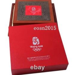 2008 China 300YUAN Beijing 2008 Olympic Games 1Kg Colcrized Silver coin 1kilo