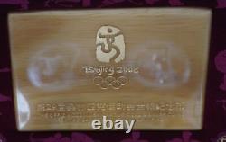 2008 China Beijing Olympic Games Gold. 667 AGW Silver 4 Oz Proof 6 Coin Series 1