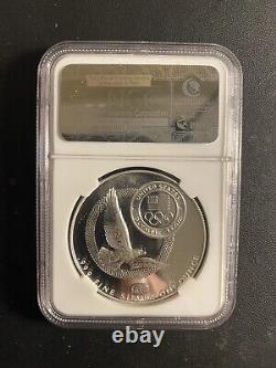 2014 USOC 1oz SILVER MEDAL OLYMPIC WINTER GAMES HOCKEY NGC Ultra Cameo GEM PROOF