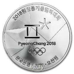 2018 1/2 oz Silver PyeongChang Winter Olympic Luge Proof SKU#159611