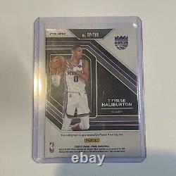 2020-21 Panini Prizm Tyrese Haliburton RC Silver #RP-THB Auto Pacers Olympics