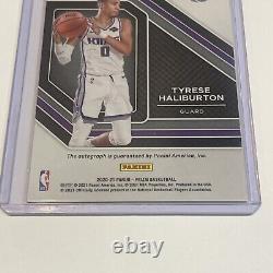 2020-21 Panini Prizm Tyrese Haliburton RC Silver #RP-THB Auto Pacers Olympics