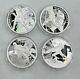 2022 China 4 Pcs Of 15g Silver Coins (2nd Issue) Beijing Winter Olympic Games
