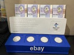 2022 China 4 Pcs of 15g Silver Coins (2nd Issue) Beijing Winter Olympic Games