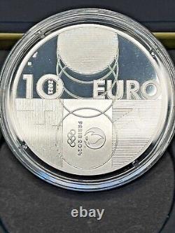 2024 Olympic Hand Over Coin Tokyo-Paris 10E Silver Proof