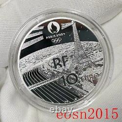 2024 Paris Olympics Heritage Series Invalides 10 22.2g silver coin