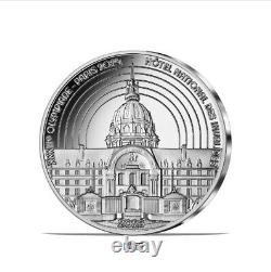 2024 Paris Olympics Heritage Series Invalides 10 22.2g silver coin