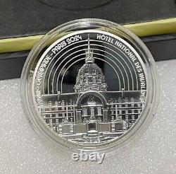 2024 Paris Olympics Heritage Series Invalides 10 22.2g silver coin