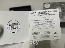 2024 Paris Olympics Heritage Series Invalides 10 22.2g silver coin