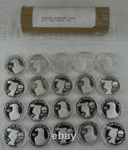 (20) 1983-S Olympic Silver Dollar US Mint Commemorative Proof $1 90% Capsule