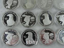 (20) 1983-S Olympic Silver Dollar US Mint Commemorative Proof $1 90% Capsule