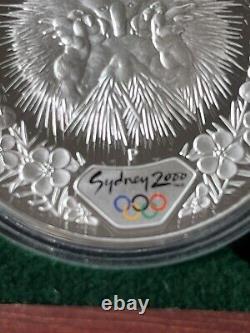 AUSTRALIA SYDNEY 2000 OLYMPIC SILVER COIN COLLECTION. 16 COINS each 1 Oz SILVER