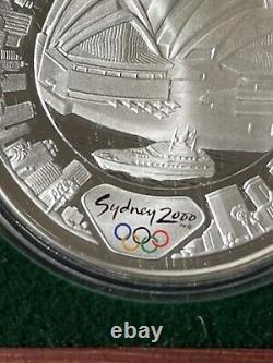 AUSTRALIA SYDNEY 2000 OLYMPIC SILVER COIN COLLECTION. 16 COINS each 1 Oz SILVER