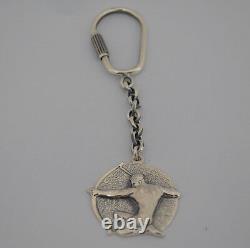 Archer Athlete Quality Keychain Sterling Silver Olympic Games Sagittarius