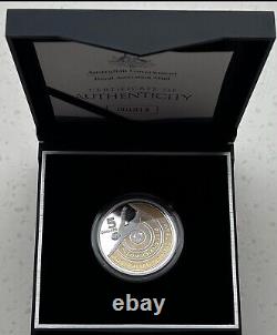 Australia 1988 Pyeongchang Winter Olympic 5 kroner Silver Coin 1oz