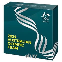 Australian Olympic Team 2024 $5 1oz Fine Silver Domed Coin? FREE EXPRESS