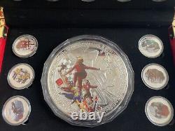 BeiJing 2022 Winter Olympic Commemorative Medal Coins Sets 17 piece