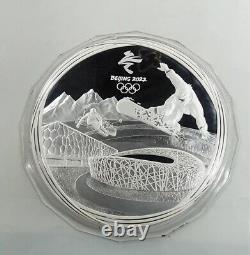 Beijing 2022 The XXIV Olympic Winter Games 1 Kilo Silver Medal 1000g