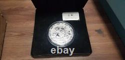 Canada One Kilo $250 Giant Silver Coin 2007 Olympic Early Canada History