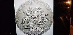 Canada One Kilo $250 Giant Silver Coin 2007 Olympic Early Canada History
