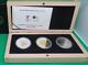 Canada Rcm Vancouver 2010 Special Edition Olympic 3x 99.99% Silver Coin Set /coa